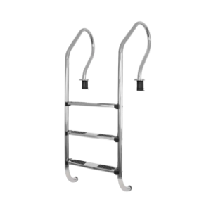 Escalera 3 Peldaños Ac. Inox. Vulcano