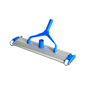 Limpiafondo Aluminio 35 Cm 4 Ruedas Y Cepillo Pp