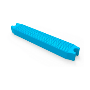 Peldaño Plastico Color Azul Vulcano