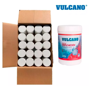 Tabletas Triple Accion 1 Kg Vulcano
