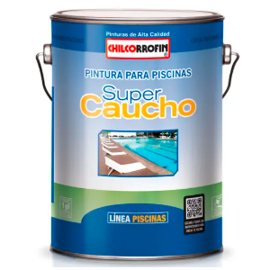 Pintura Super Caucho Azul Tahiti 1gl