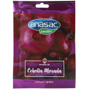 Semillas cebolla morada 1 grs