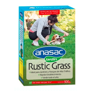 Semilla Rustic Grass Jardin Anasac 500gr